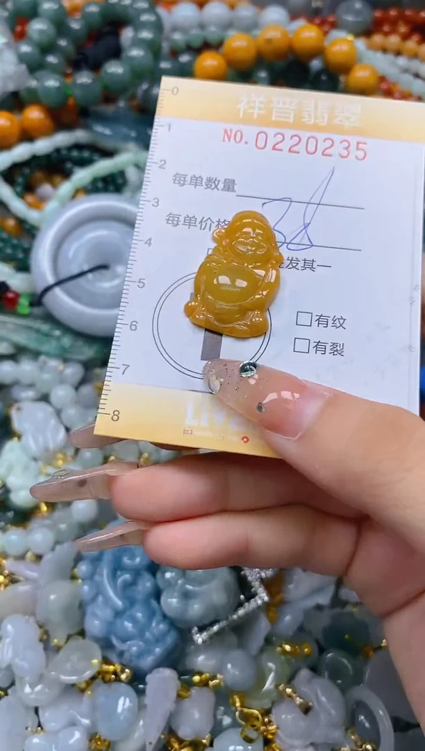 颈饰未镶嵌翡翠闪购0220235