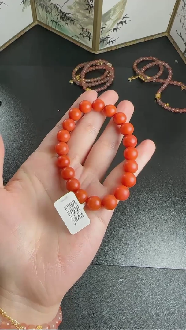 【闪购商品】南红玛瑙手串未镶嵌WY0114094