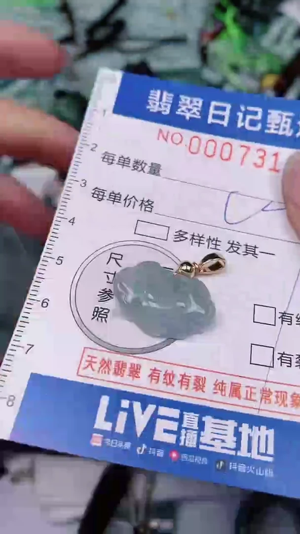 【闪购商品】翡翠颈饰未镶嵌00007319