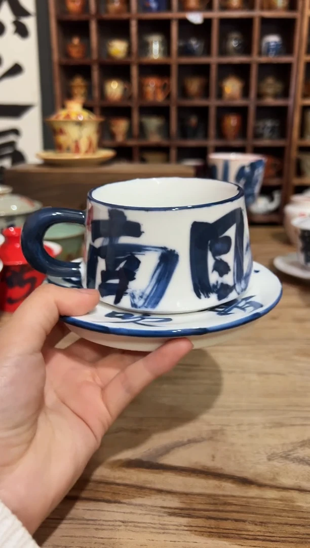 【闪购商品】观云听雨原创手绘茶具