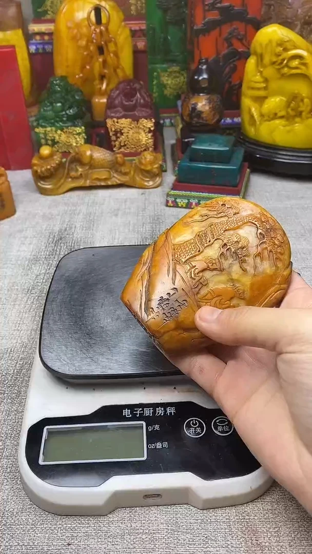 寿山石印石纯天然篆刻石料