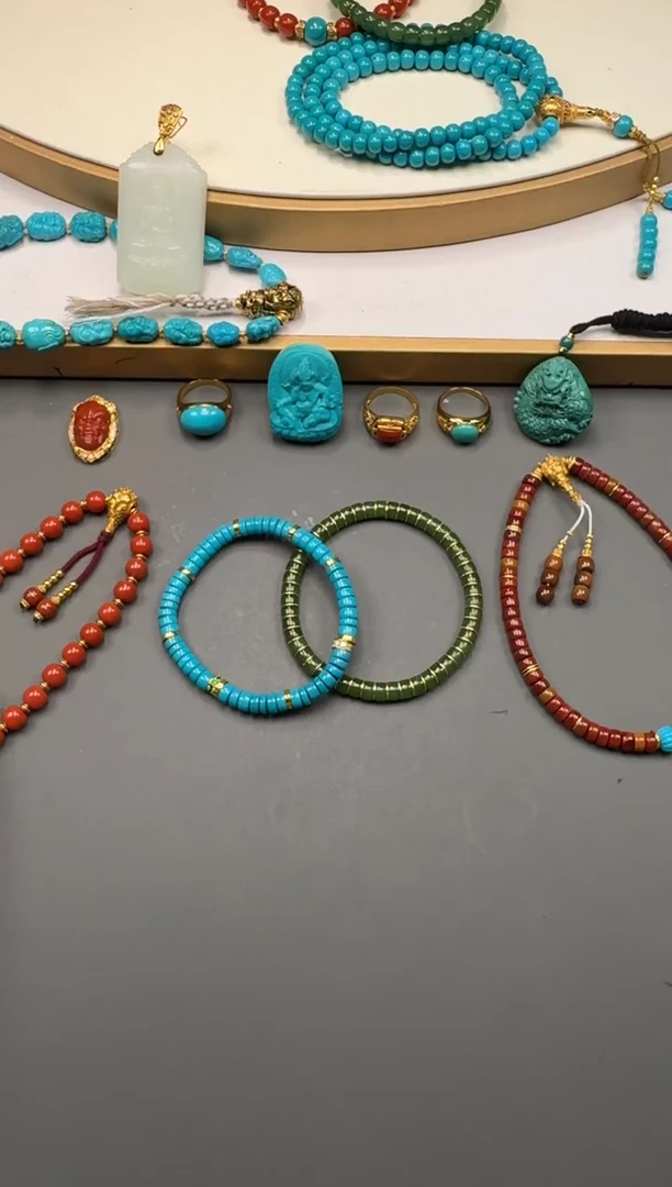 18K金镶嵌配饰南红玛瑙夏*~11111