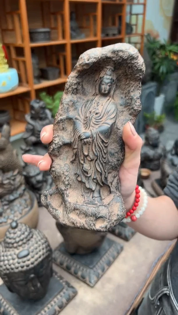 陶土【火山泥】普慈观音