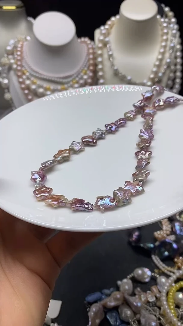 颈饰未镶嵌淡水珍珠多人