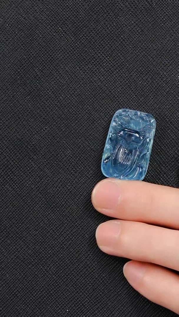 无非金属A002狐牌雕刻吊坠-多样性发其一