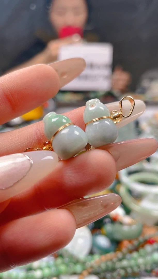 【闪购商品】翡翠颈饰未镶嵌/B/翡翠A货一图一物