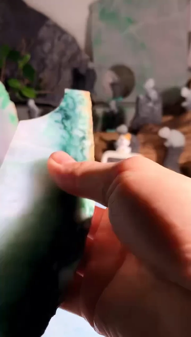 翡翠未镶嵌吊坠(不含链)喜*洋H275