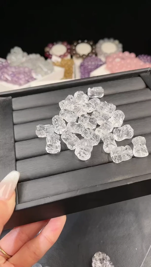 【闪购商品】水晶手链未镶嵌 多样性发一白水扎基拉姆