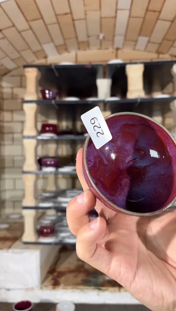 杯精品窑变钧瓷茶器