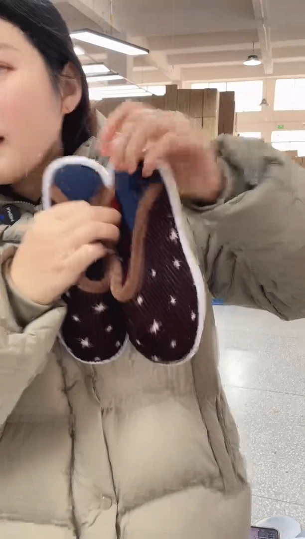 棕色棉拖38码
