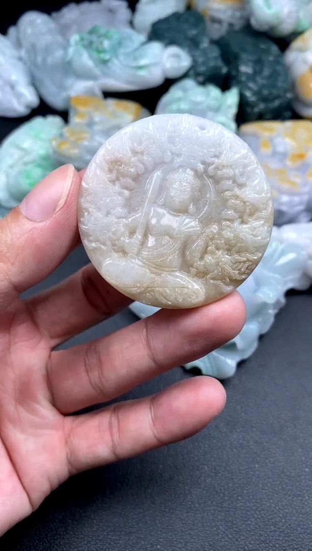 吊坠(不含链)未镶嵌翡翠1