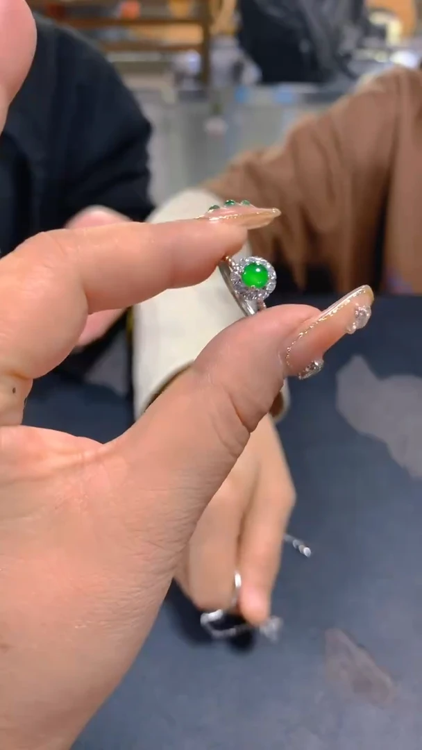 【闪购商品】翡翠戒指未镶嵌0565205991多样性发一