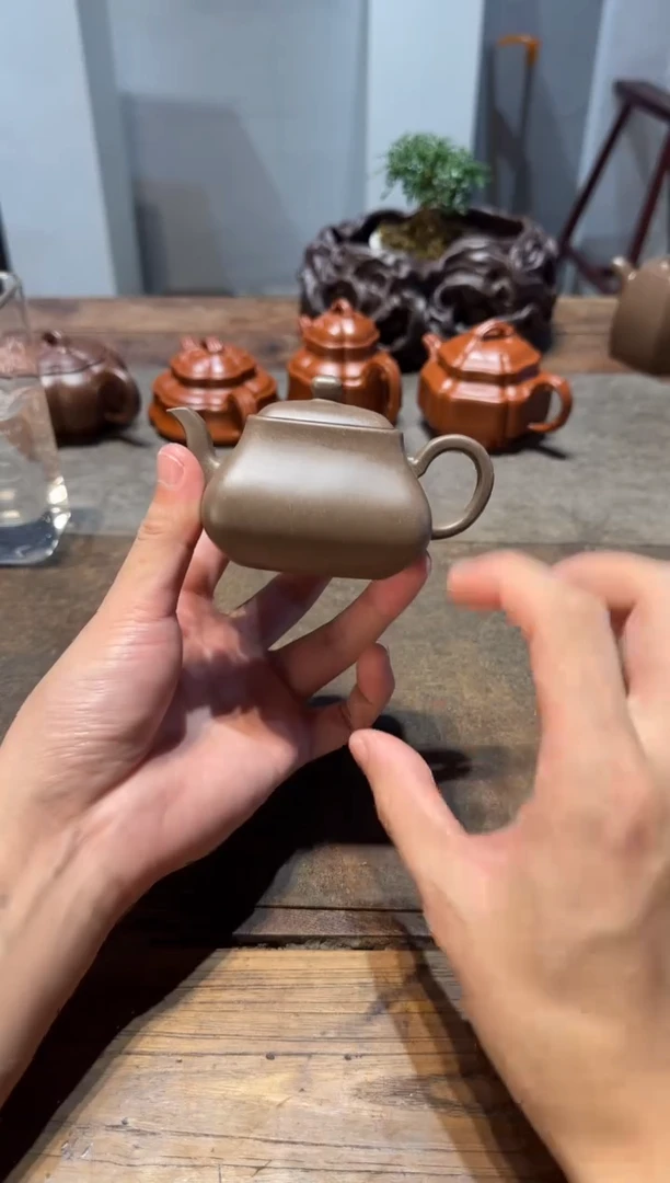 茶壶紫砂随*❤风流宰相 青灰老段