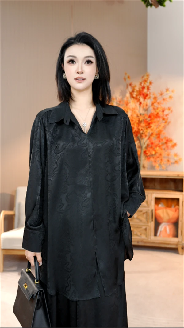 春款上新【旧梦】时尚上档次洋气高档上衣裤子套装-8201#