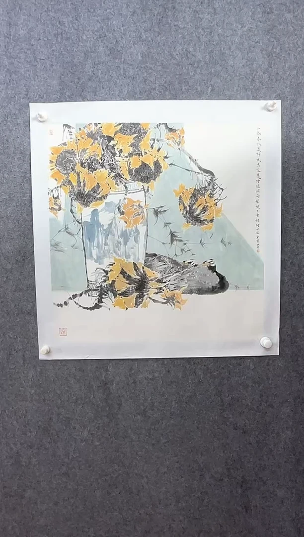 国画ST-SJ老师绘画作品