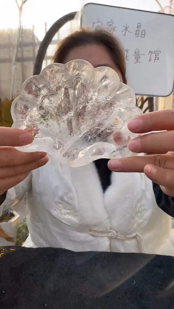 【闪购商品】水晶碗未镶嵌白水晶碗D637