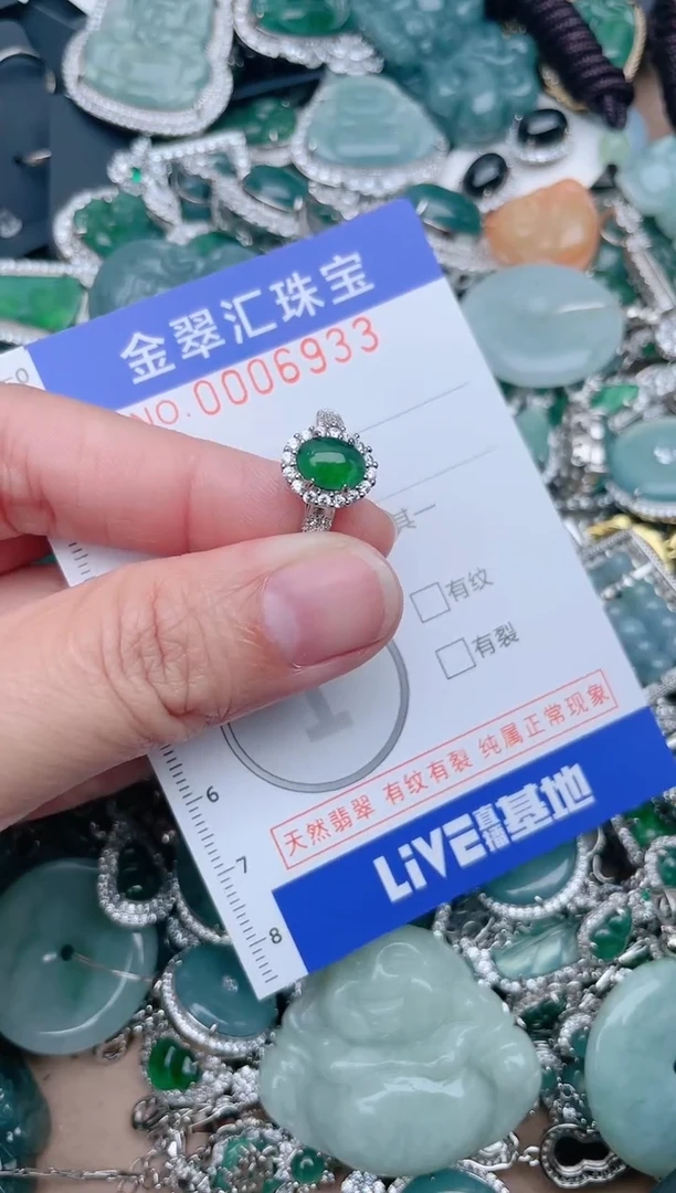 【闪购商品】翡翠颈饰未镶嵌6933.....1