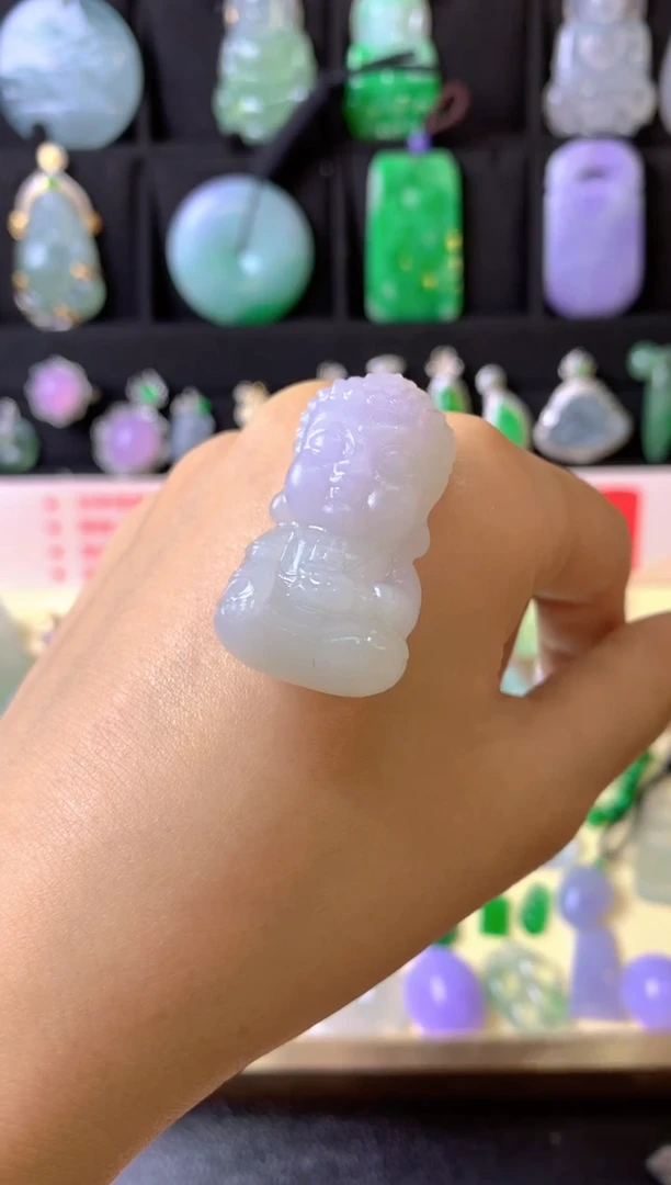 定制翡翠未镶嵌毛货抛光