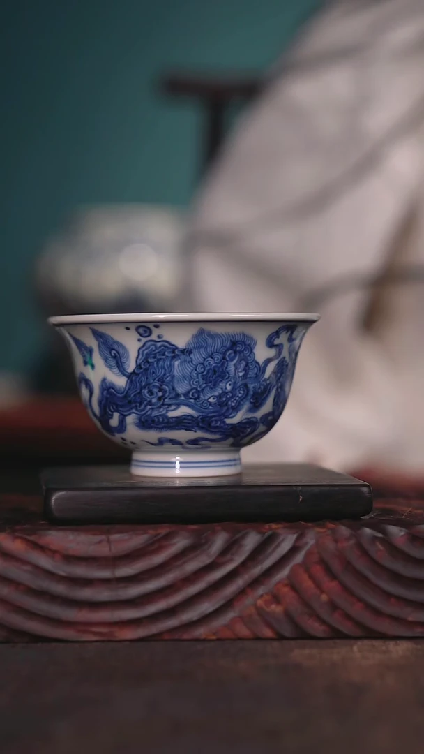 【闪购商品】青成弘器 双狮压手杯