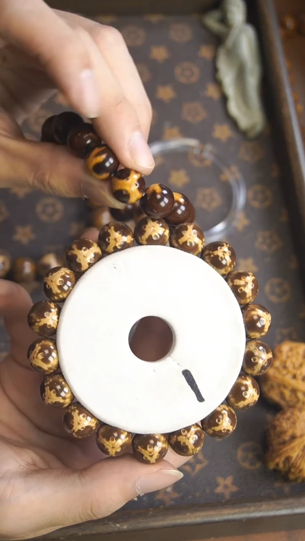 紫金鼠手串紫金鼠黑熊猫