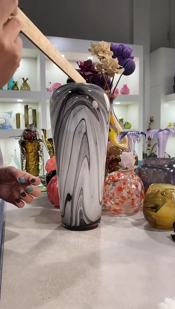 慕忆家手作琉璃花瓶