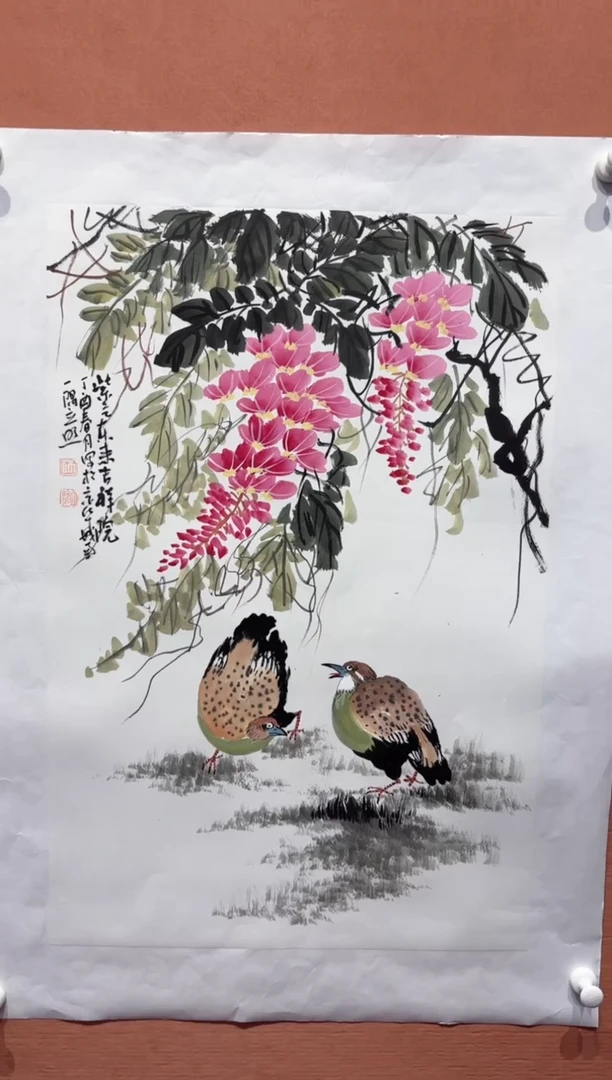 国画师立照老师国画作品