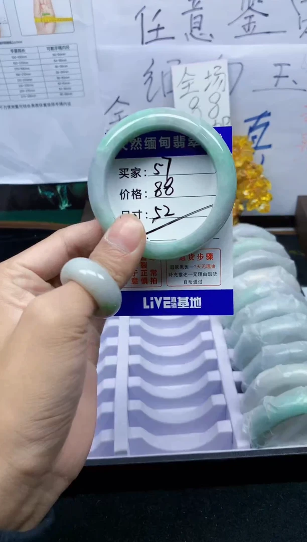 未镶嵌手镯翡翠57