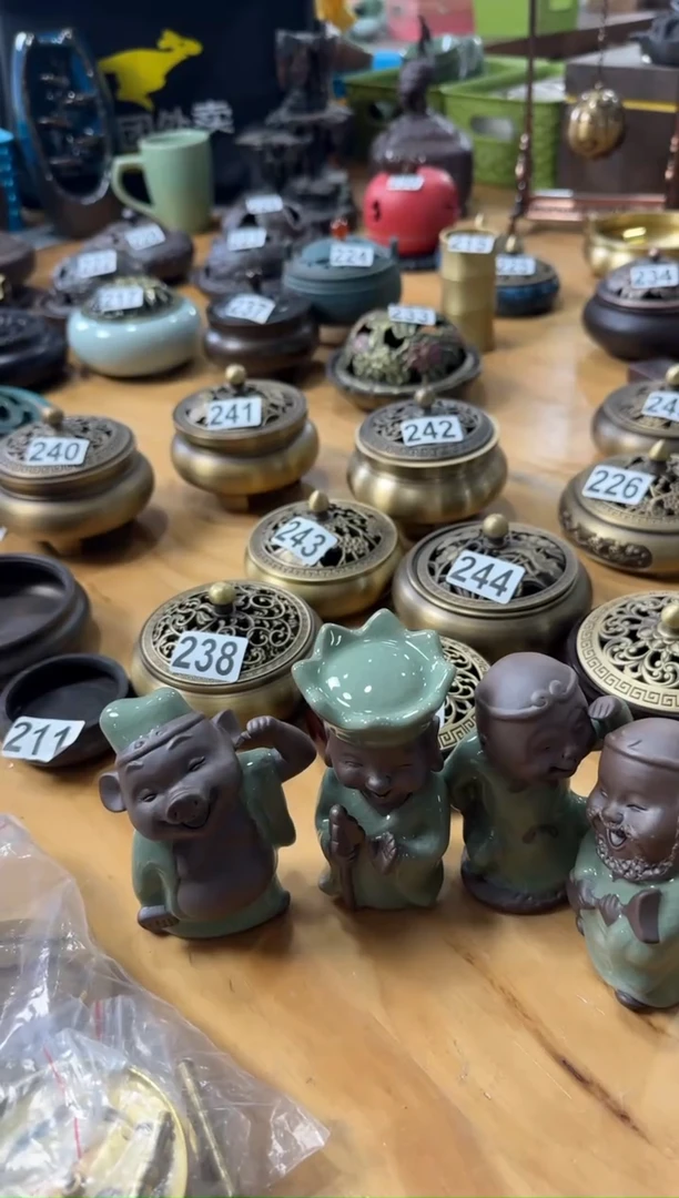 巴*卡【师徒四人】龙泉青瓷福利专场