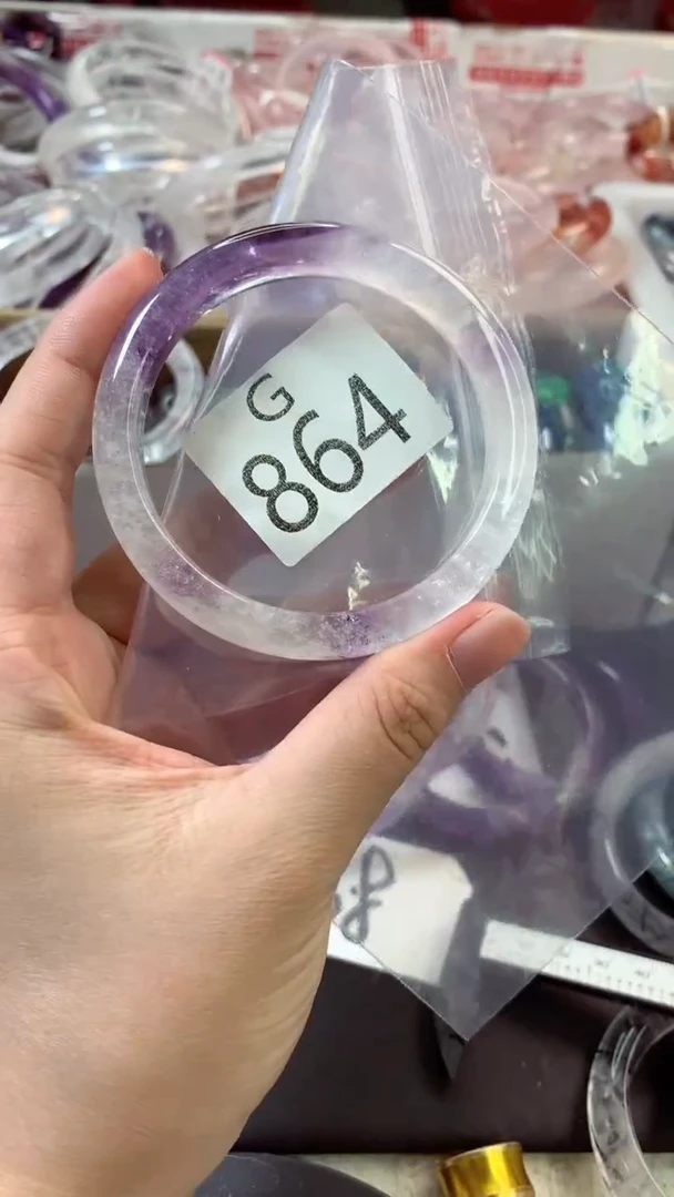 水晶手镯未镶嵌G864-59
