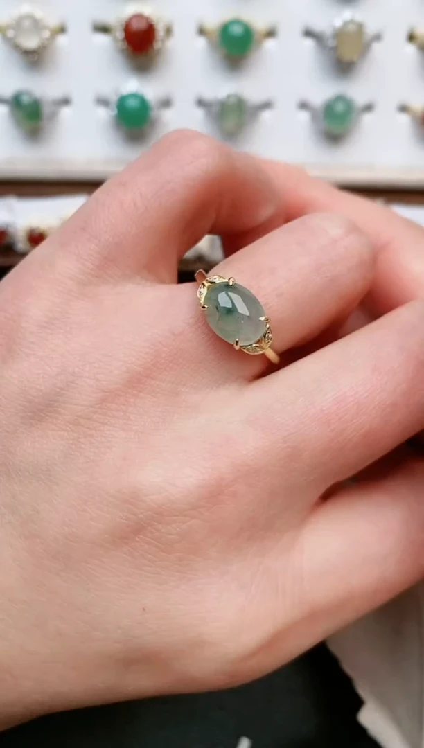 【闪购商品】翡翠戒指银S925镶嵌.....