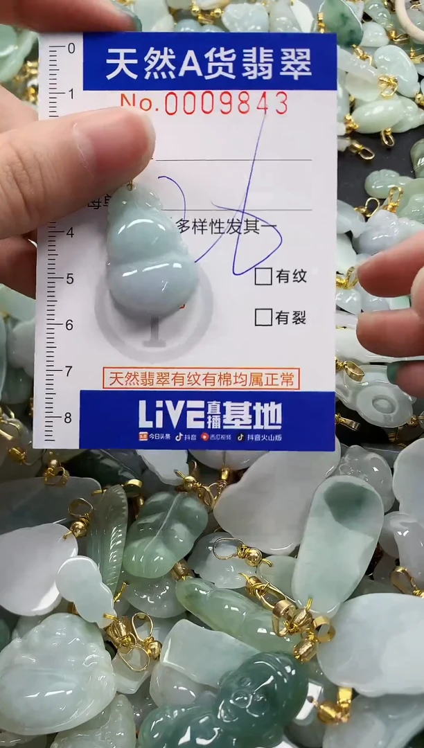 未镶嵌挂件翡翠纯天然a货翡翠