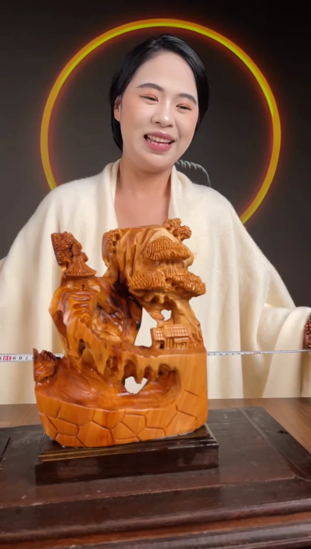 柏木（崖柏）手工摆件,先抢先得! 编号:48