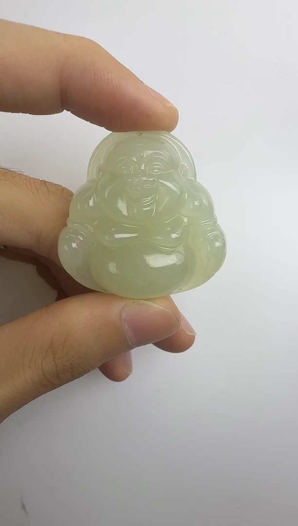 吊坠(不含链)未镶嵌和田玉和田玉40佛公