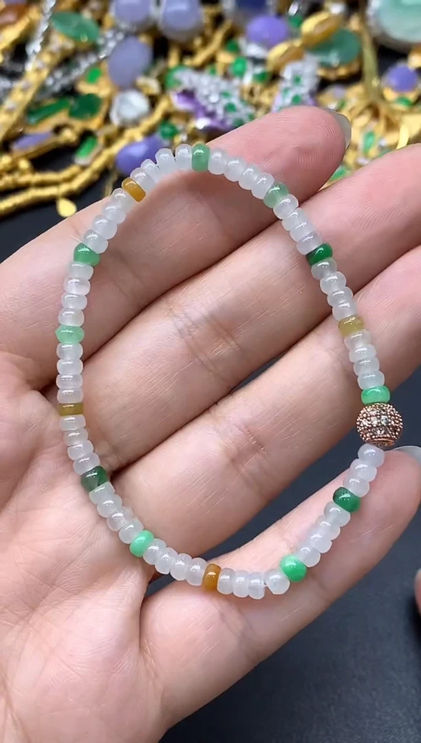 未镶嵌手链翡翠183-中国好珍宝