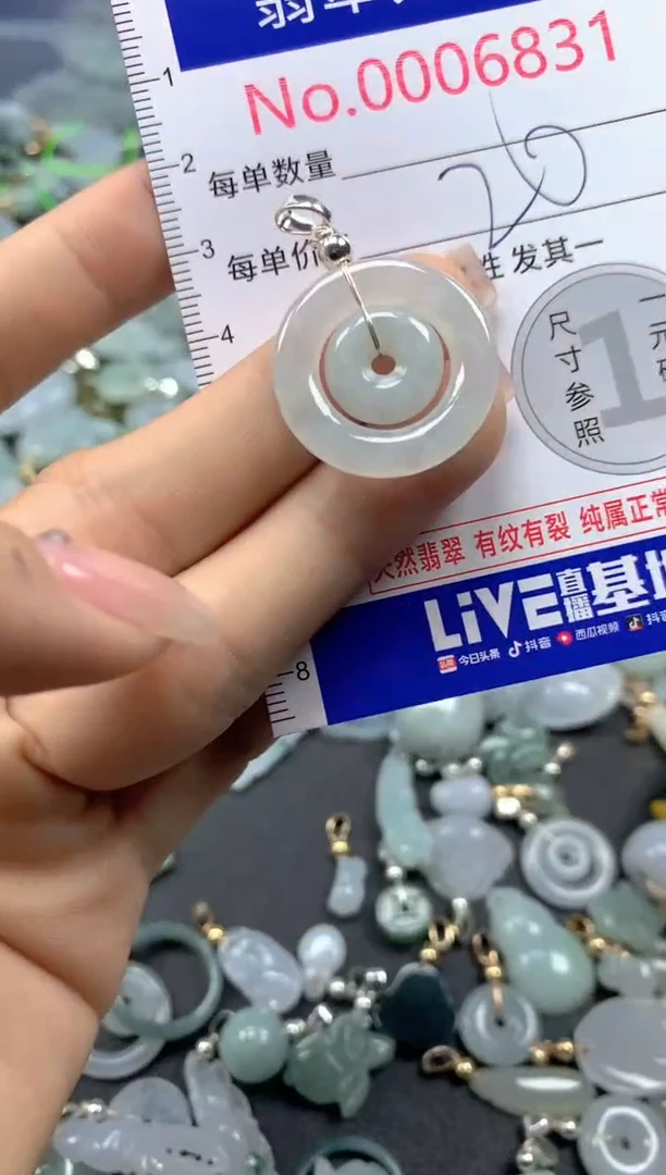 颈饰未镶嵌翡翠6831