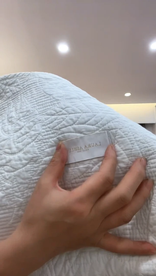 棉棉D11 白色枕套50*70发一对