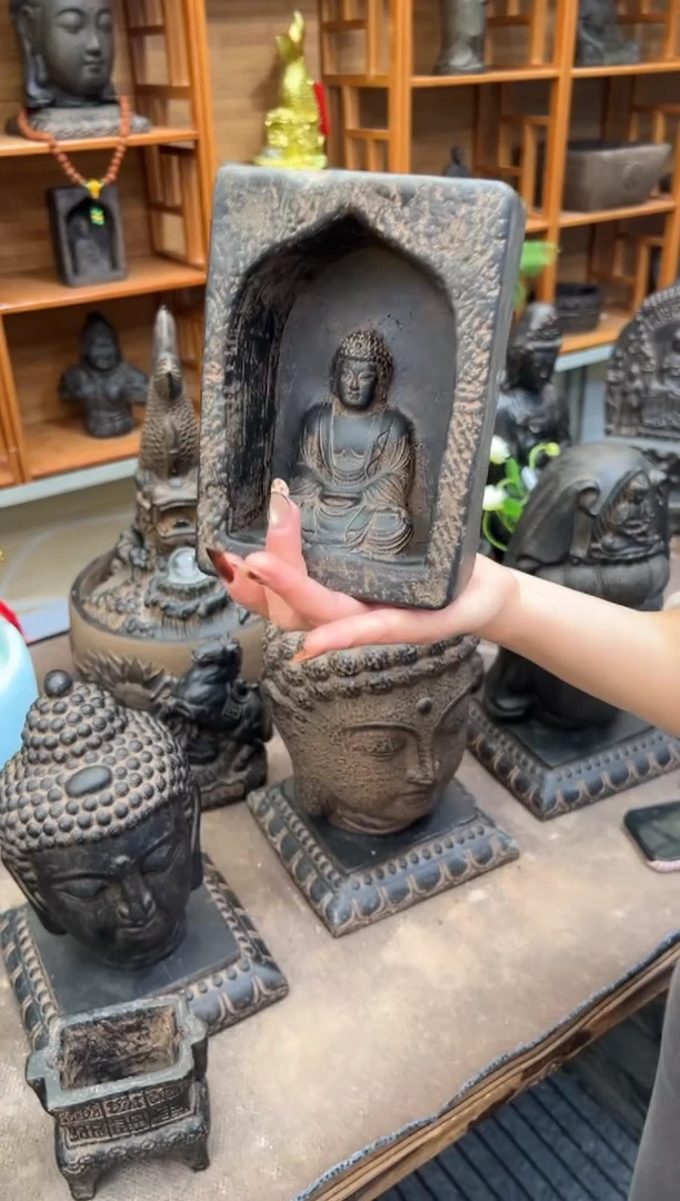 陶土【火山泥】佛龛