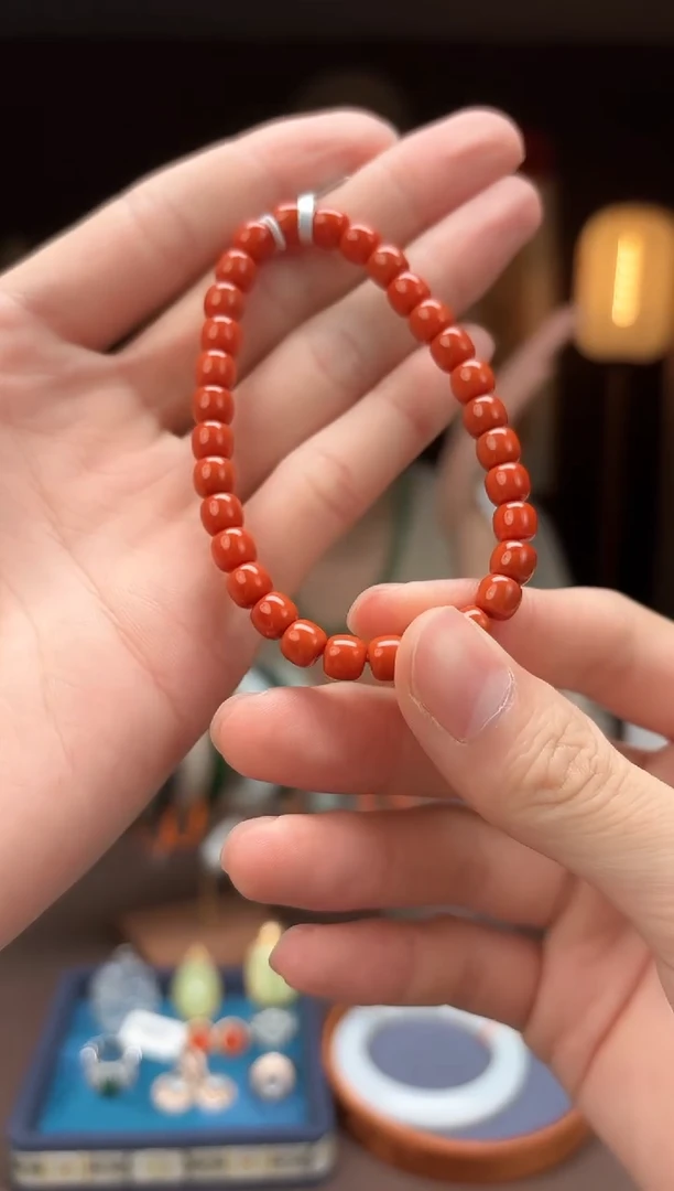 【闪购商品】南红玛瑙1292-f265南红手串未镶嵌-