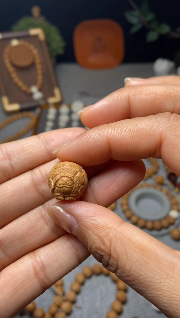 【闪购商品】猴头核桃吊坠手工富甲一方17+*16+