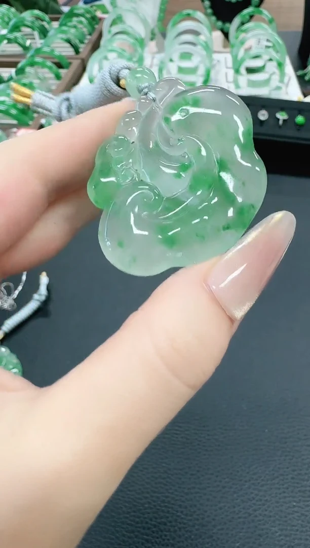 未镶嵌1石英质玉（非洲翠）/3537