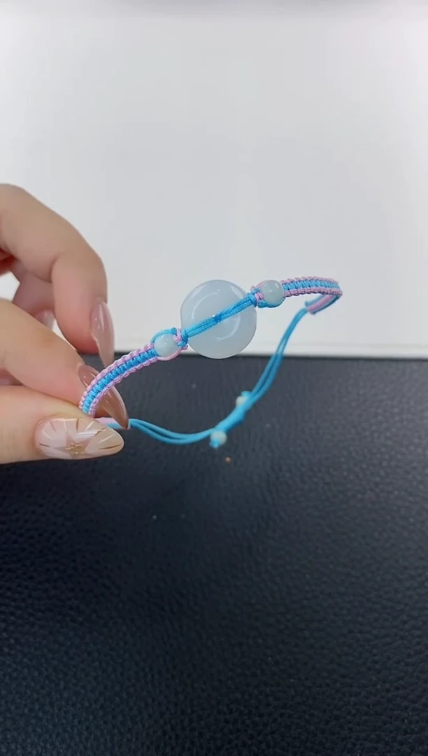 未镶嵌手绳翡翠天然A货翡翠 多样性发其一