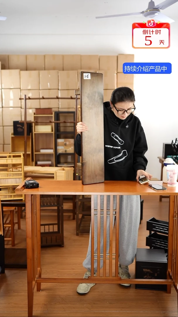 木（非红木类）实木增高架长80窄的