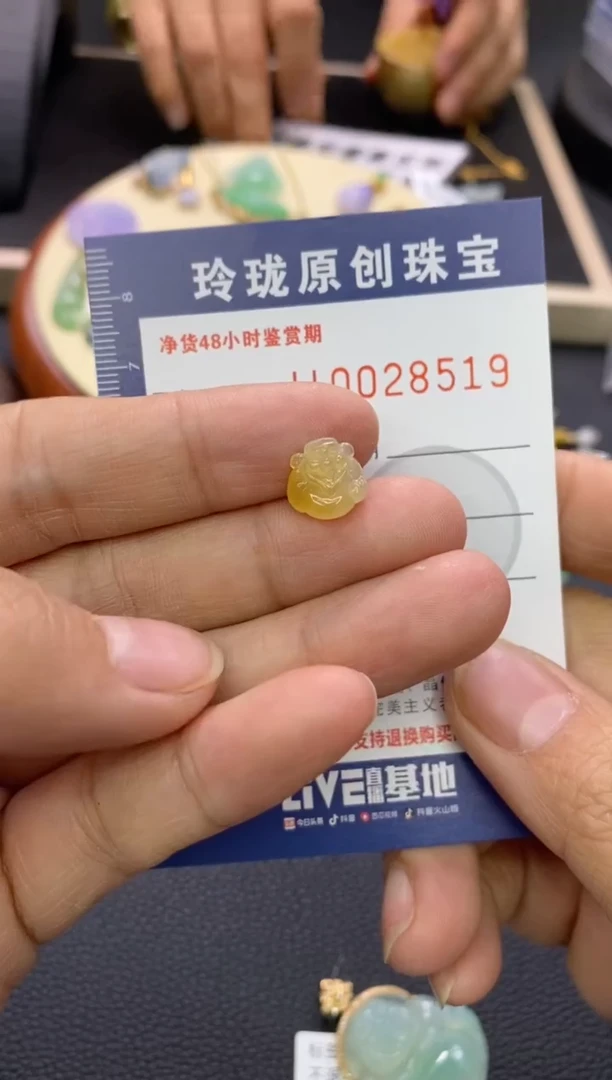 【闪购商品】翡翠颈饰未镶嵌翡翠净货28519