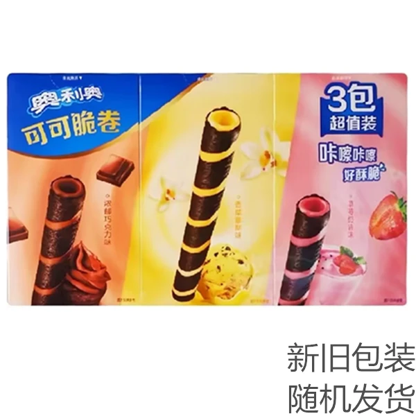 奥利奥可可脆卷三联包150g/包