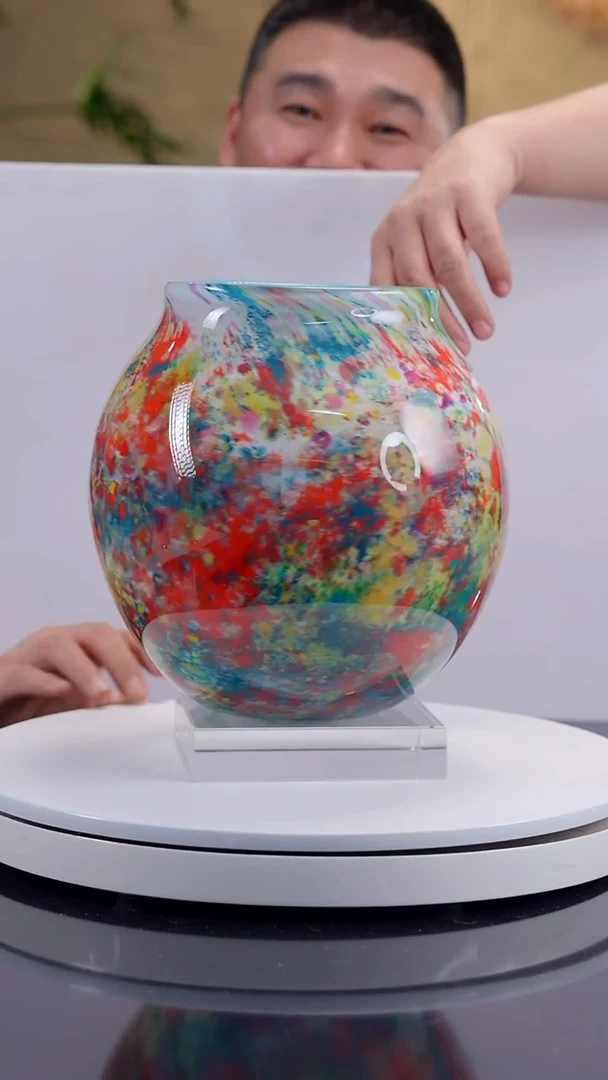 摆件莫奈花园设计款大花器9号