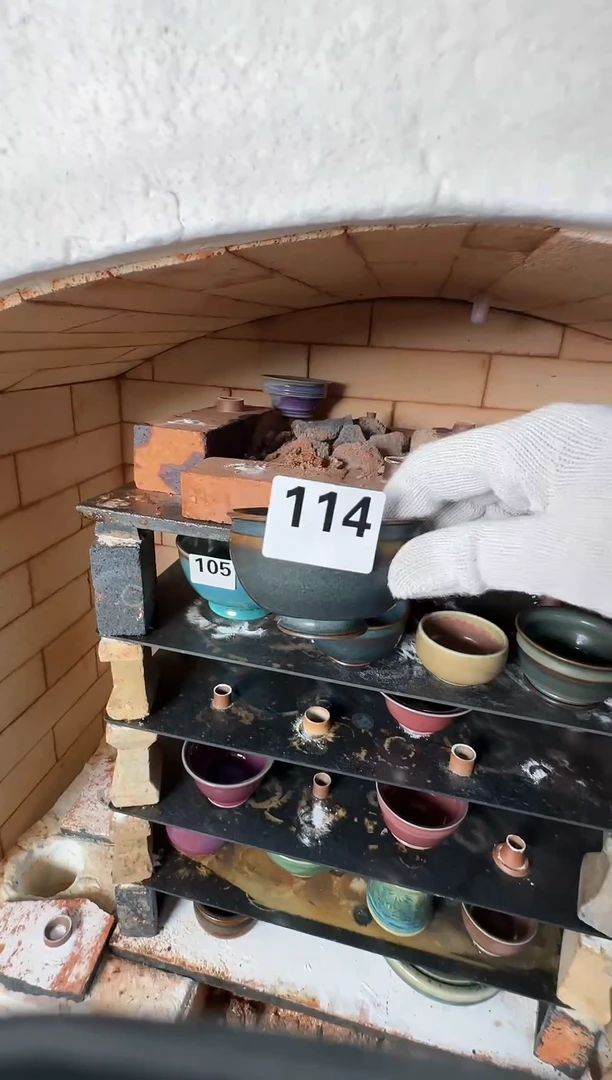 杯子钧瓷艾**5蘭山窑手作器物114全品