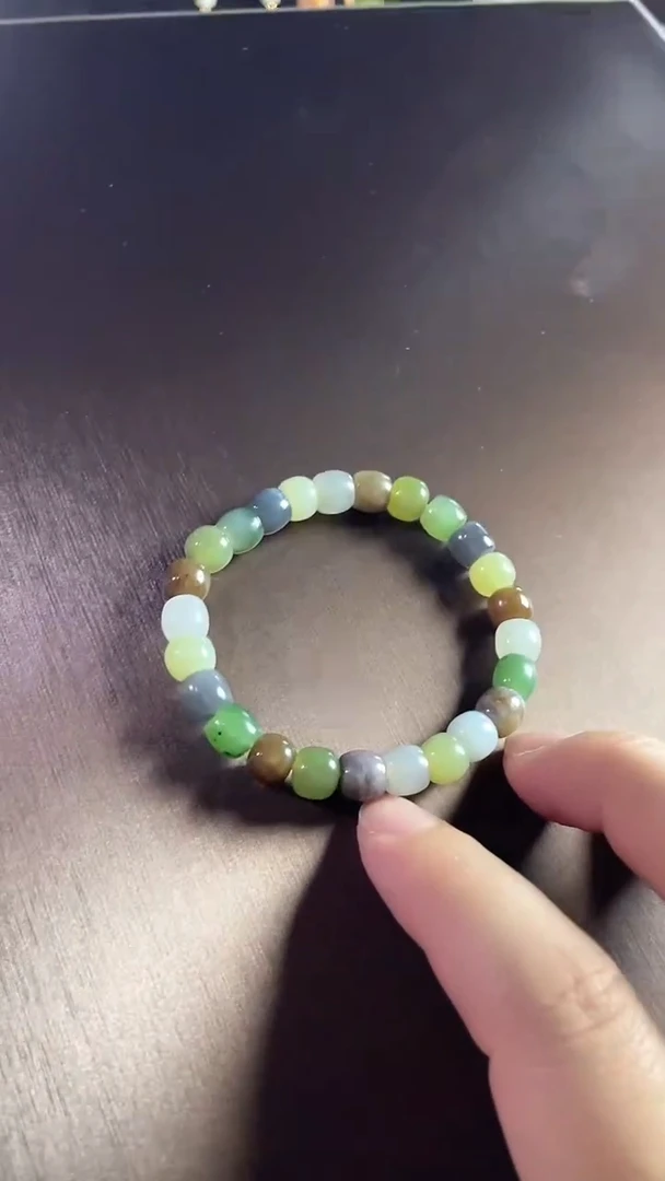 【闪购商品】和田玉手链未镶嵌和田玉 老型珠