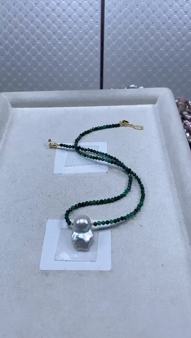 未镶嵌项链淡水珍珠【纯恬珍珠】