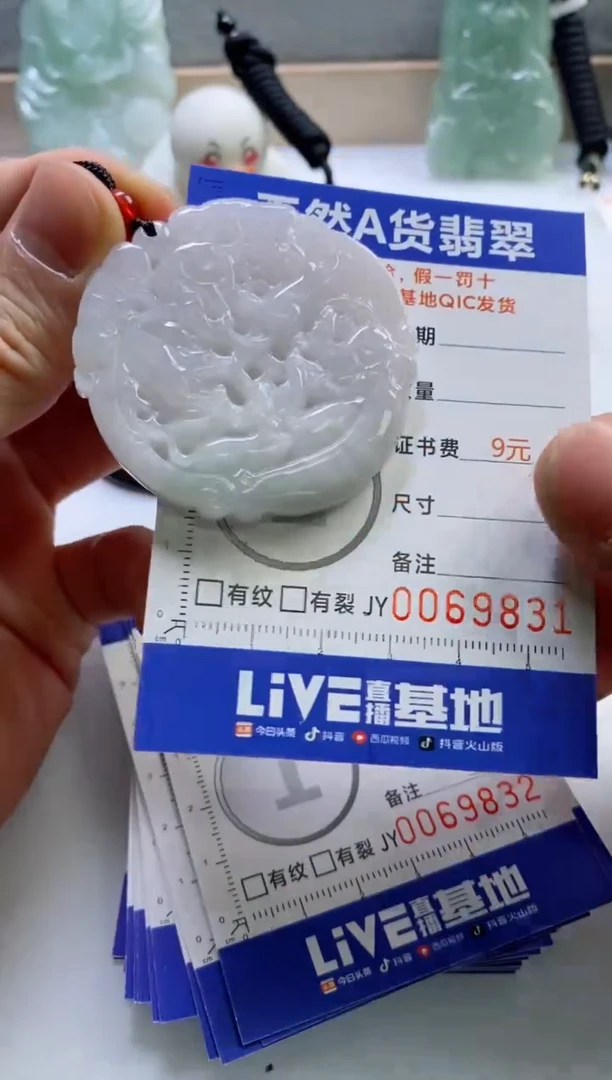 【闪购商品】翡翠挂件未镶嵌