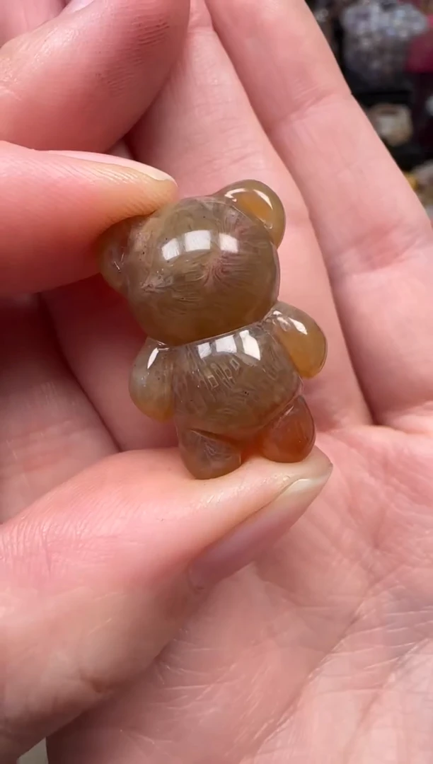 颈饰未镶嵌硅化珊瑚（珊瑚玉）404